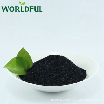 Trockene Basis Natrium Humate Shiny Flake für Gemüse Obst und Futtermittelzusatzstoff von Worldful